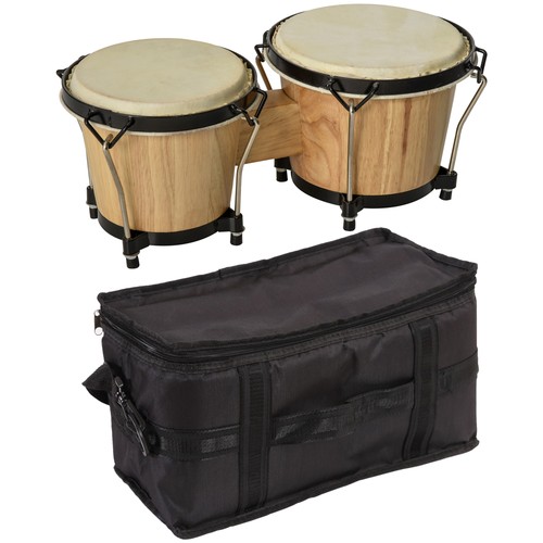 Homcom holz bongo schlagzeug - bongo,