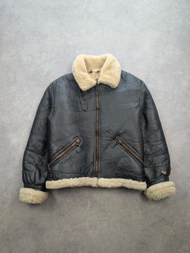 Vintage lammfelljacke herren - vintage,