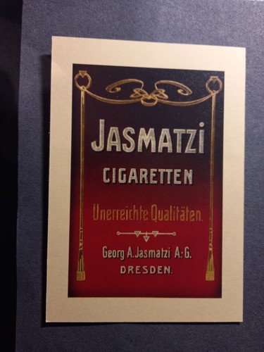 Erste deutsche postreclame - deutsche,