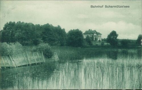 Ansichtskarte bahnhof - ansichtskarte,