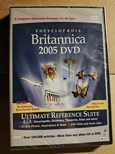 Encyclopaedia britannica 2005 - encyclopaedia,