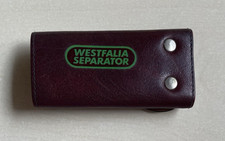 Sammler original WESTFALIA SEPARATOR Leder Schlüsseletui Mäppchen Euro Style Rar