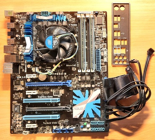 Asus p7p55d intel core i5 - asus,