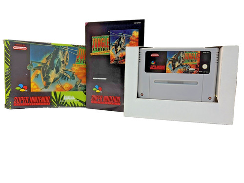 Jungle strike snes - jungle, cib