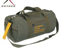 Army canvas equipment bag - canvas,