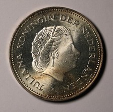 1970 Netherlands Silver 10