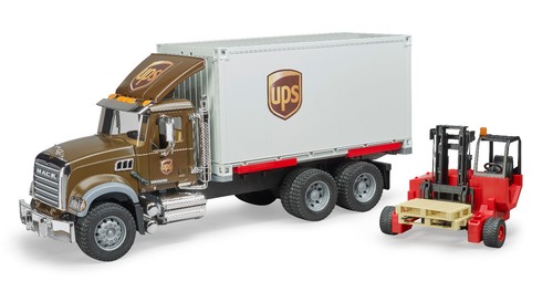 Bruder 02828 mack granite ups - granite,