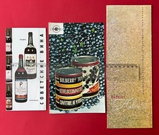 3 x UdSSR Reklame Prospekt um