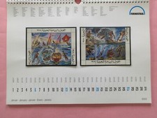 Kalender briefmarkenkalender - kalender,