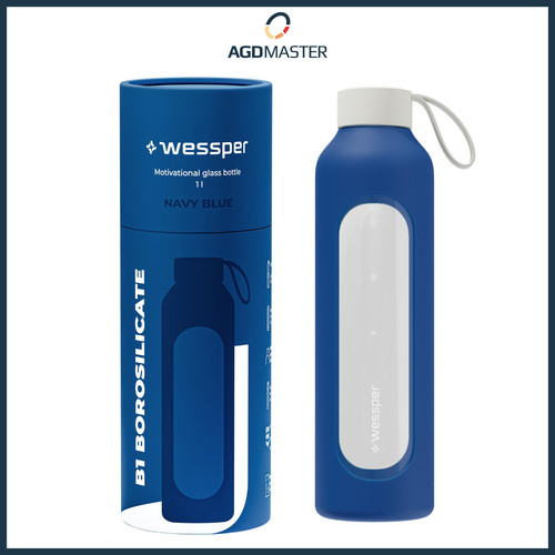 Trinkflasche glas wessper - trinkflasche,
