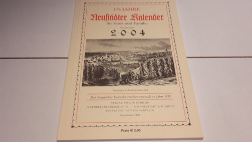 Neustädter kalender 2004 für - neustädter,