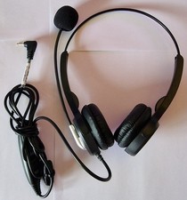 Telefon Headset der Marke Callez (2,5mm Klinke mit Noise Cancelling Mikrofon)