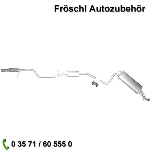 Komplette auspuffanlage - komplette,