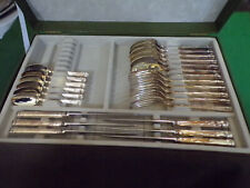 Christofle Modell ARIA Menübesteck 6 Personen 24 Teile versilbert fast wie neu !