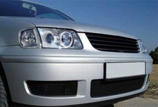 Für VW Polo 4 6N2 Kühlergrill Sport Front Grill Schwarz ohne Emblem 99-01