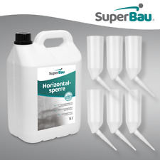 Superbau Horizontalsperre Mauerwerk 5-30 L oder Injektionstrichter Trockene Wand
