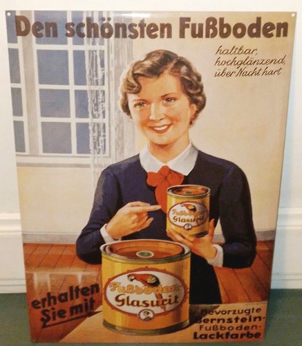 Blechschild 42cm - x,