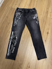 Tredy Jeans Gr. 2 44/46 Schwarz Neu