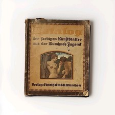 Katalog der farbigen Kunstblätter aus der Münchner "Jugend" G.Hirth 1920