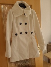 Damenmantel Weiss, Tailliert