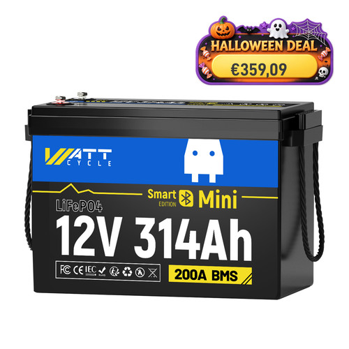 12v 314ah bluetooth lifepo4 - bluetooth,