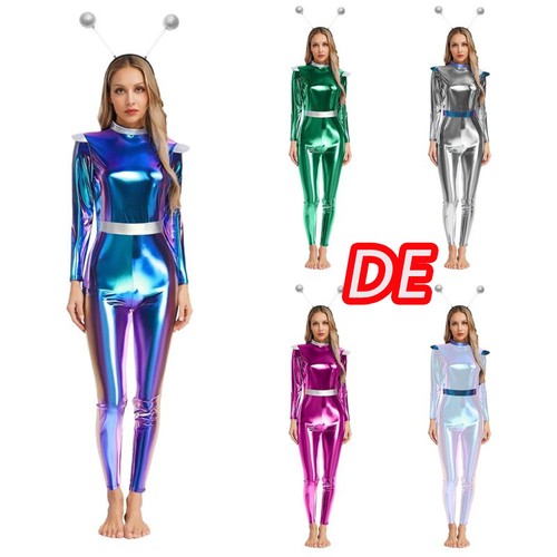 Damen alien kostüm weltraum - damen,