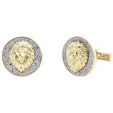 10K Gelbgold Rund Diamant