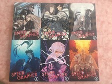 „SPEED GRAPHER“ Vol. 1 bis 6 – Gesamtausgabe – DVD – Anime – neuw.