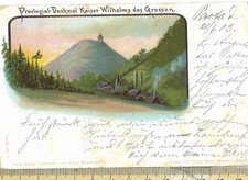 AK Wittekindsberg b. Porta-Westfalica nach einem Gemälde v. Adele Hindermann