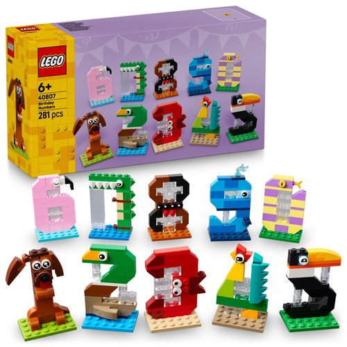 Lego 40807 geburtstagszahlen - lego,