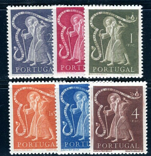 Portugal 1950 752 757 - 1950, *