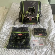 step by step schulranzen set Wild Cat, Leuchtet, Gebraucht