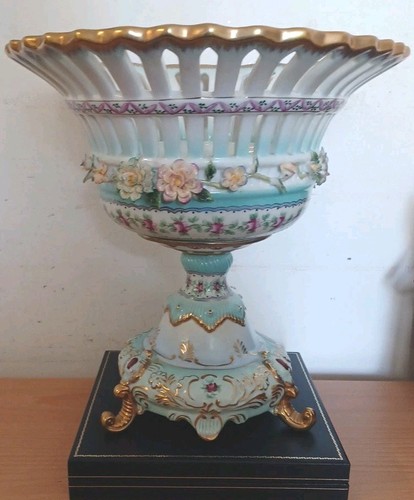 Porzellan tafelaufsatz korb - tafelaufsatz, -korb-