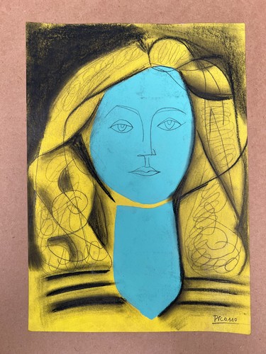 Pablo picasso zeichnung auf - pablo,