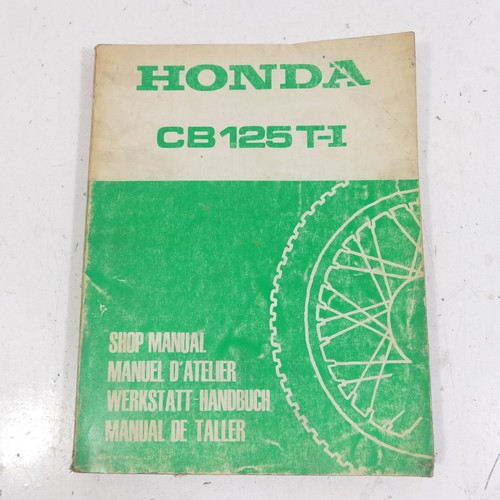 Honda 125 werkstatt - cb,