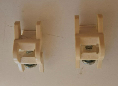 Decorail weiße gardinenhaken - weiße,