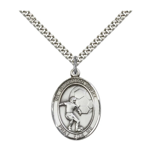 Schutzengel fußball medaille - schutzengel,