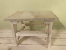 Holzhocker Handarbeit