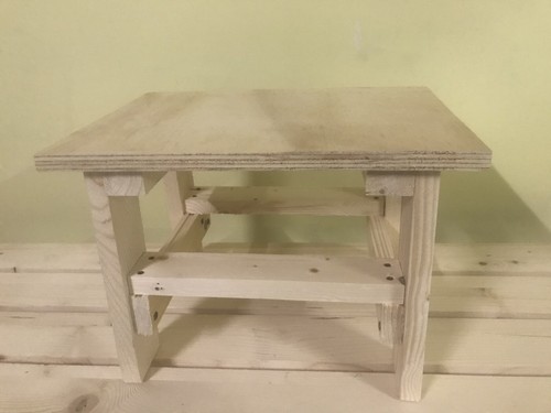 Holzhocker handarbeit - holzhocker,
