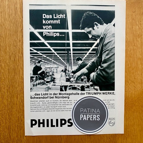 1970 philips licht triumph - licht,