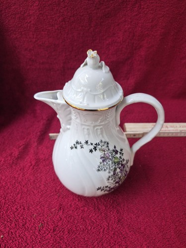 Rose porzellan kaffeekanne - kaffeekanne, mit