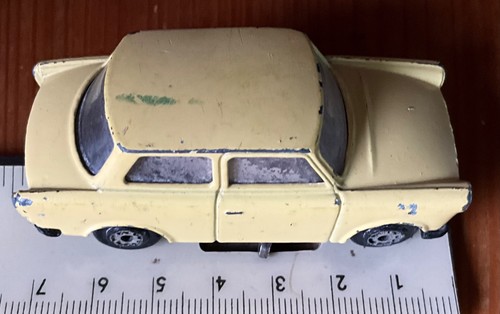 Modellauto trabant gelb - gelb, ddr