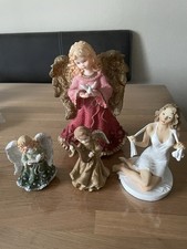 4 Engel Figuren Verschiedene Größen Weihnachtsengel