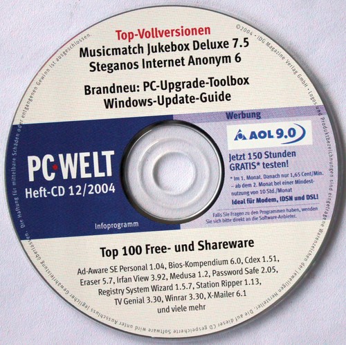 Für sammler welt heft cd - pc-welt, heft-cd