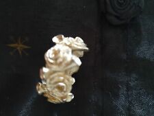 Drachenfels Original Ring 925 Gr.54 Silber Rosenring sehr schön  schlanke Finger