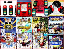 Sony PS3 BUZZ QUIZ AUSWAHL  BUZZER: WORLD, DEUTSCHLANDQUIZ,TV QUIZ , MUSIK*