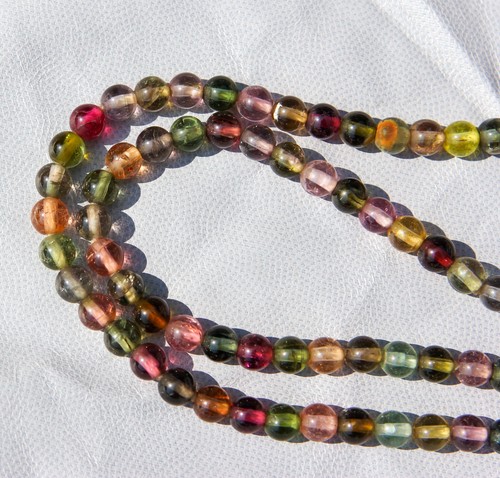 Turmalin kette 50 cm - 5,