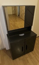 Badmöbel Set Hochglanz (Anthrazit) 2tlg.