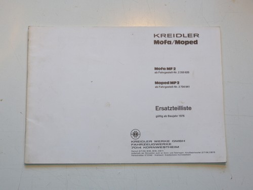Kreidler mp 2 - kreidler,