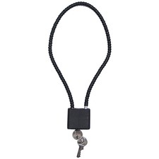 Stahlseilschloss 36 cm schwarz